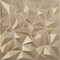 Ekena Millwork 19 5/8in. W x 19 5/8in. H Leto EnduraWall Decorative 3D Wall Panel Covers 2.67 Sq. Ft. WP20X20LTECE - alternate 1